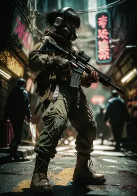 Neon Alley Watch: Tactical Night Ops