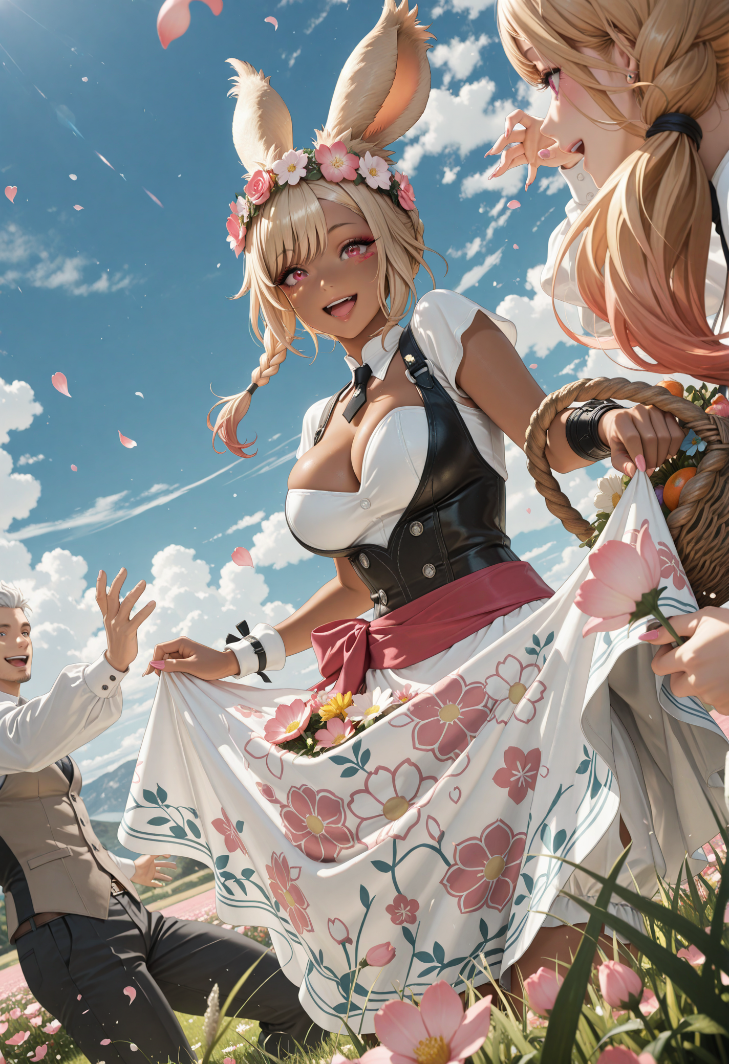 Flower Field Dash — Scenes